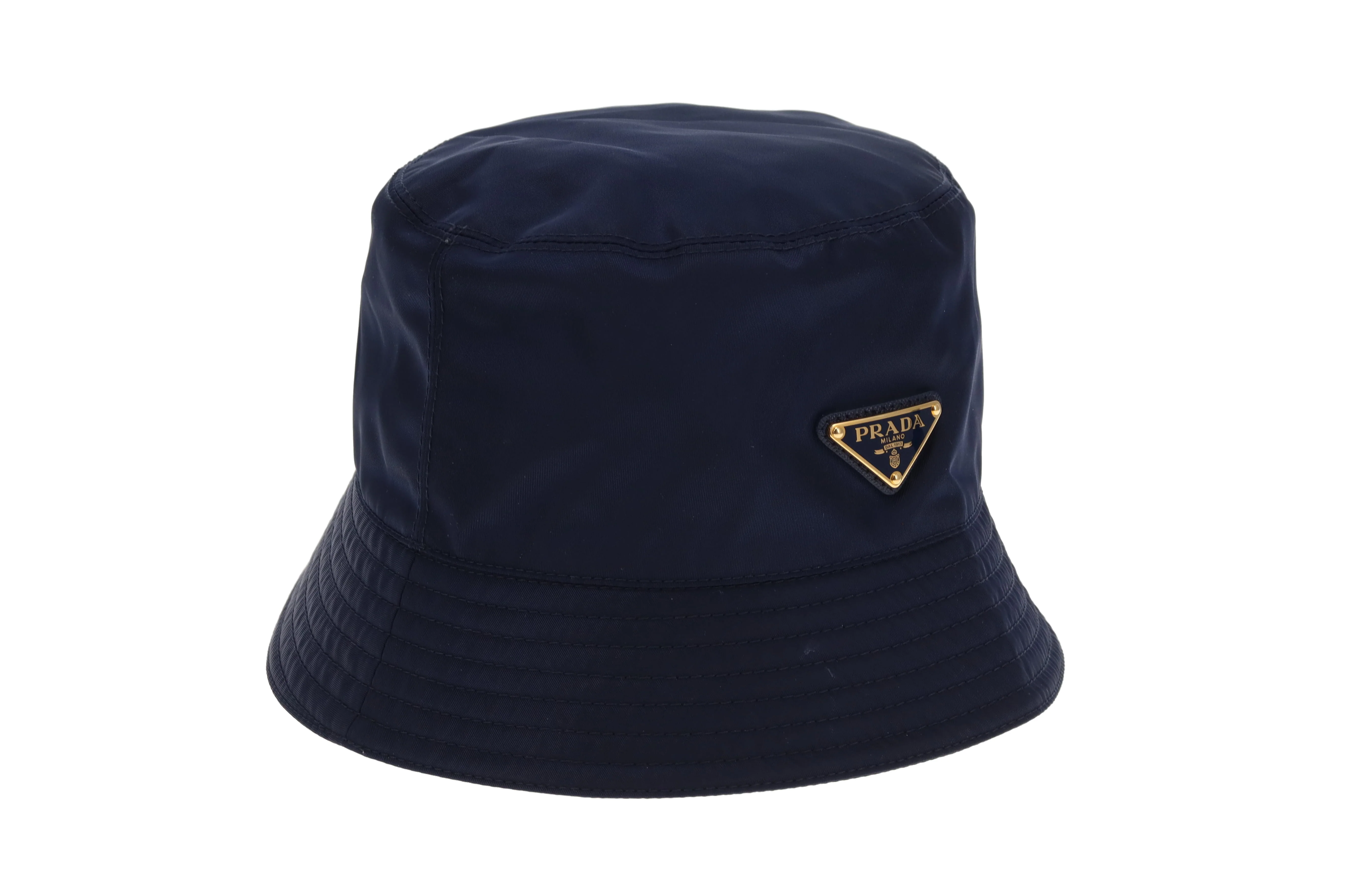 Prada Re-Nylon Navy Hat Size S - Image 3