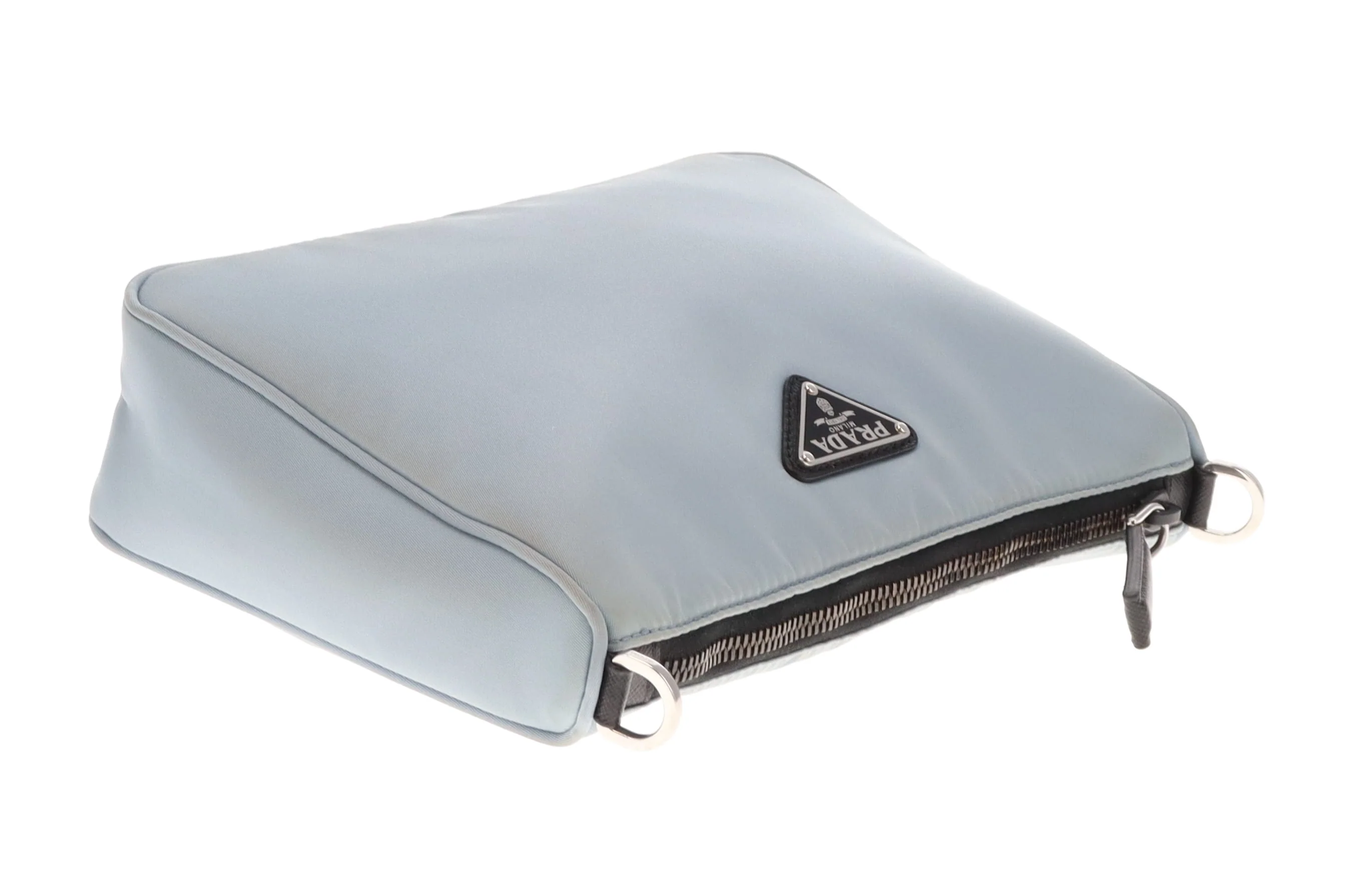 Prada Nylon Sky Blue Mens Re-Nylon Crossbody - Image 10