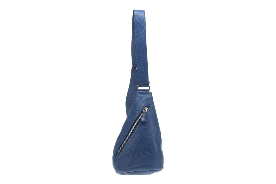 Prada Sling Bag Cobalto Triangle - Image 3