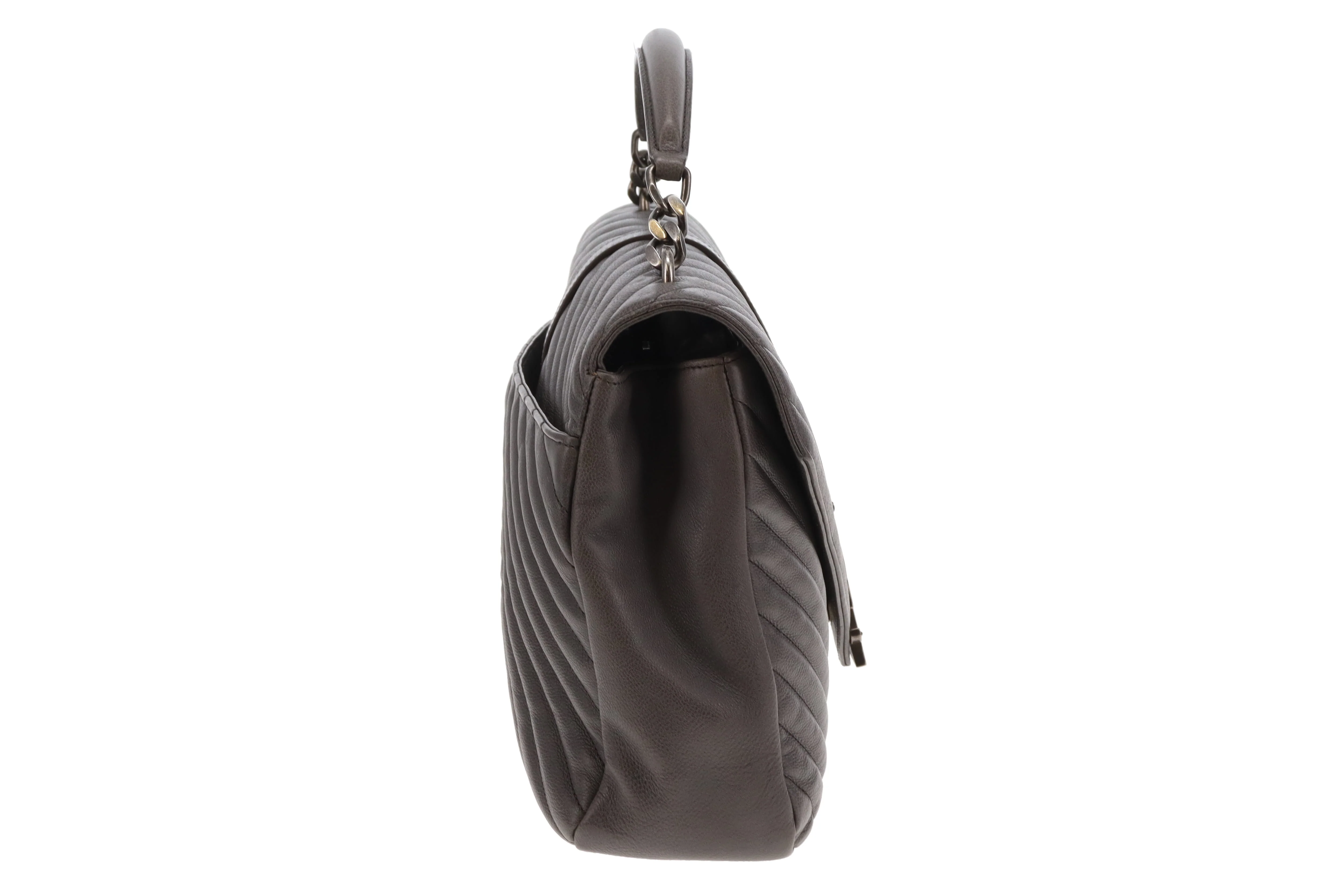 Saint Laurent College Bag Large Grey 2015 - Image 6
