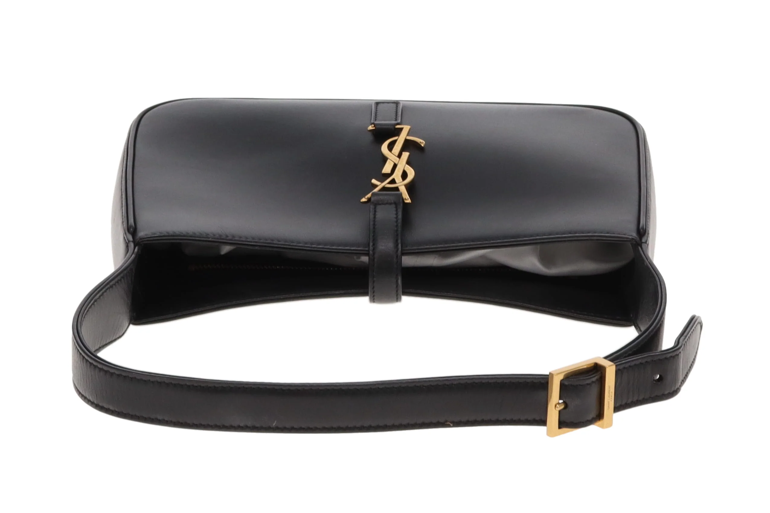Saint Laurent Le 5 a 7 Black Smooth Leather 2023 - Image 7