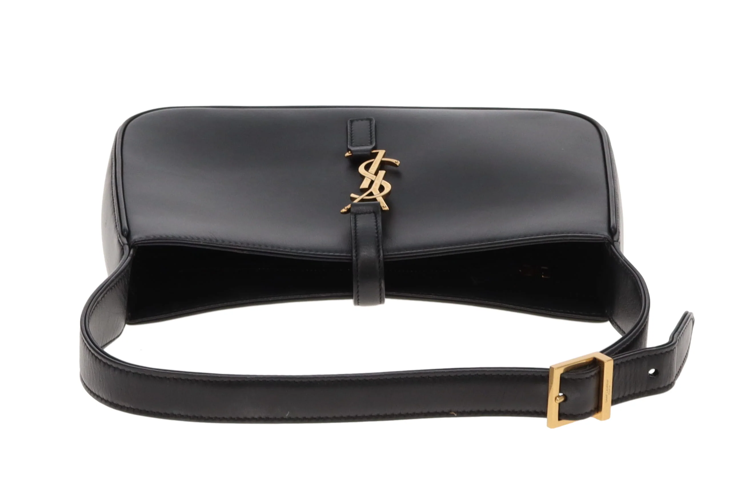 Saint Laurent Le 5 a 7 Black Smooth Leather 2023 - Image 8