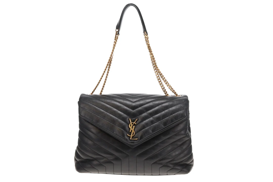 Saint Laurent Loulou Large Black GHW 2018