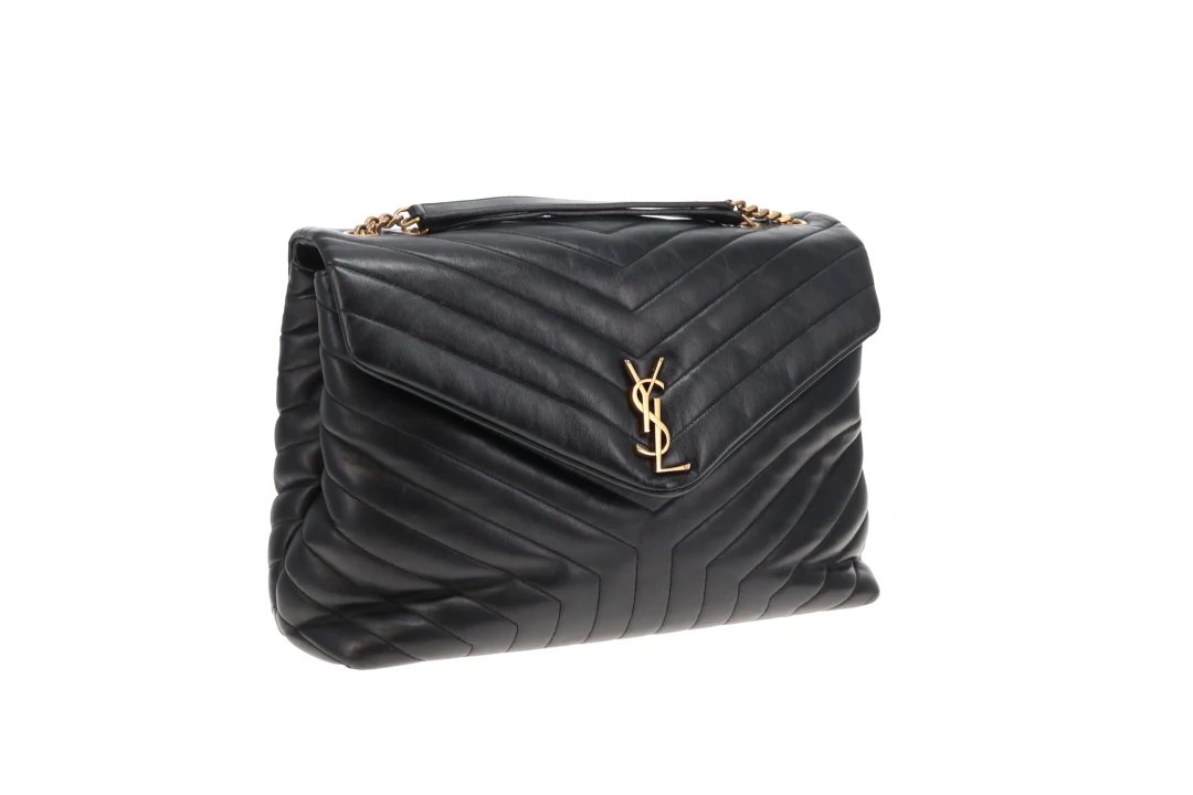 Saint Laurent Loulou Large Black GHW 2018 - Image 5