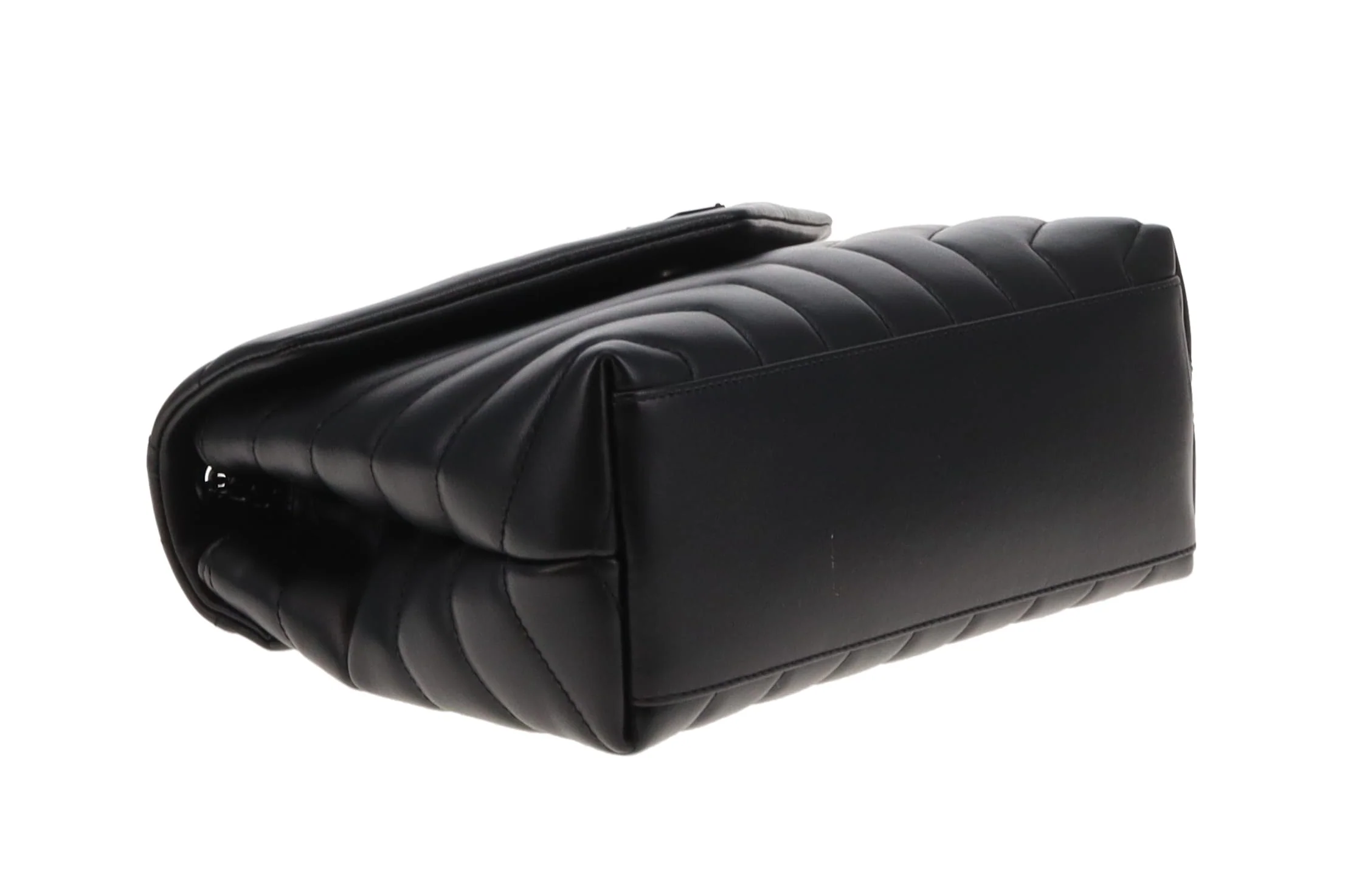 Saint Laurent Loulou Small Black on Black 2023 - Image 12