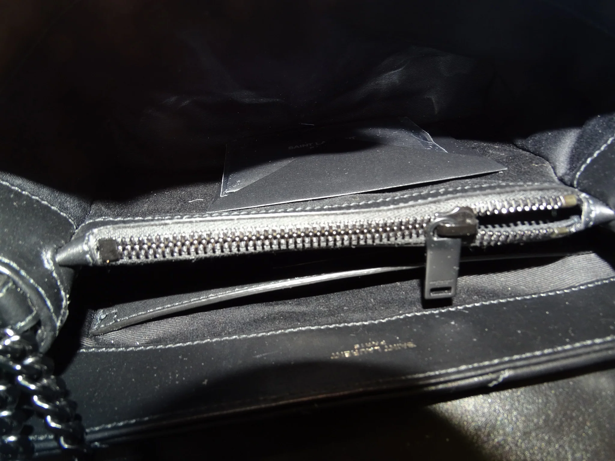 Saint Laurent Loulou Small Black on Black 2023 - Image 14
