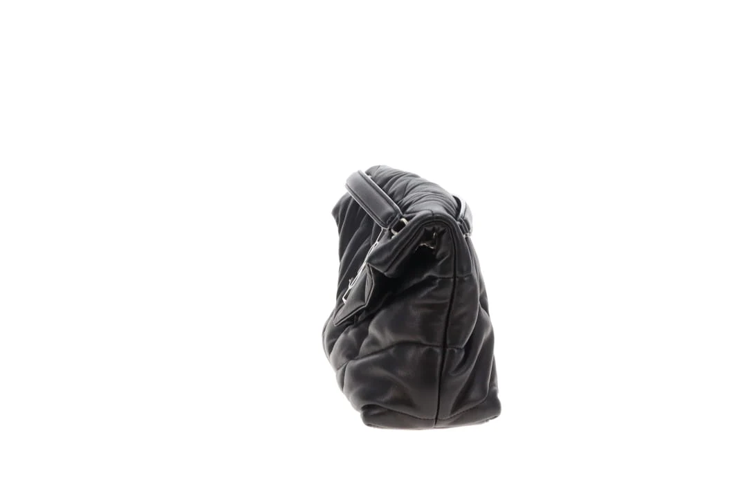 Saint Laurent Puffer Small Black Lambskin Silver HW 2021 - Image 7