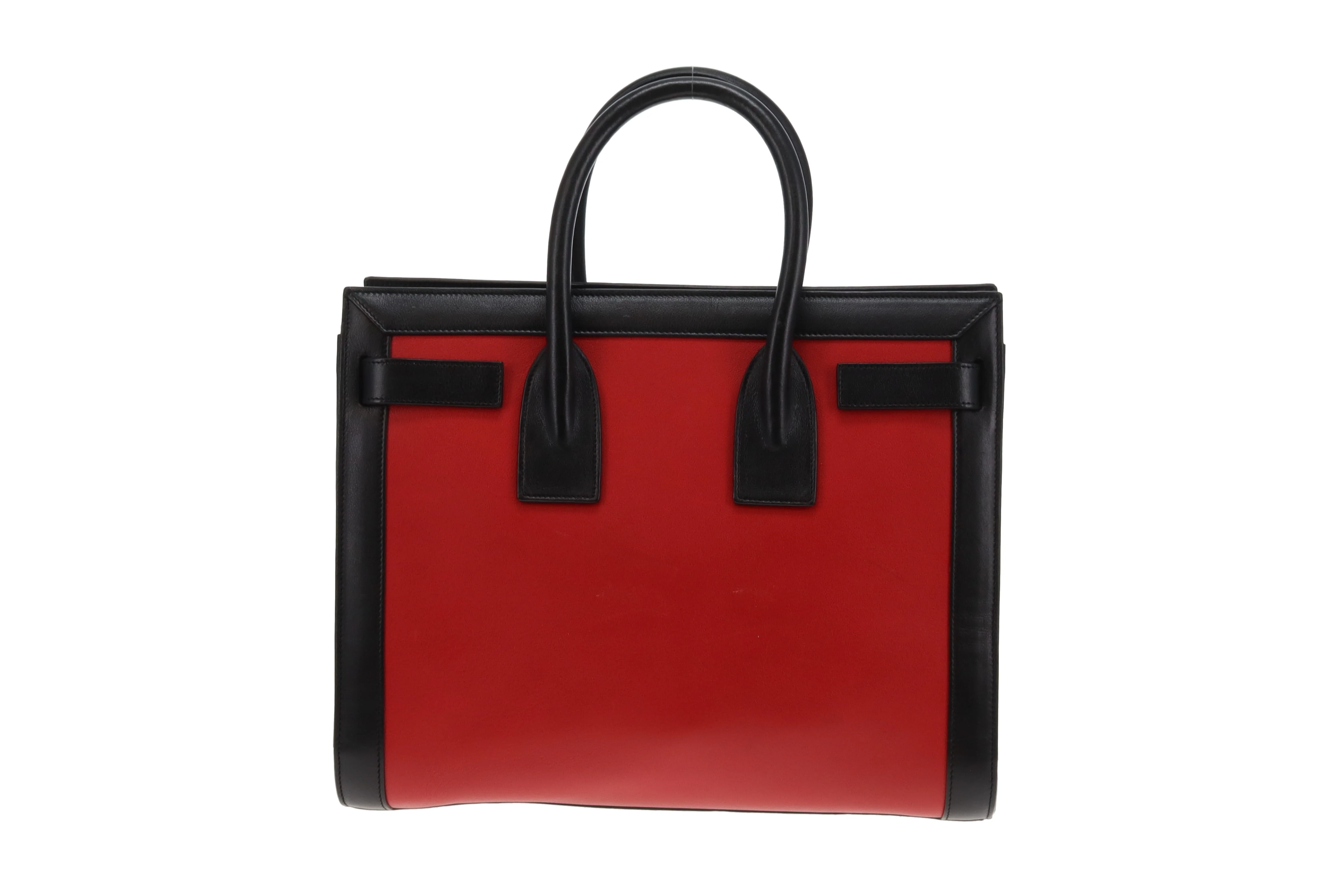 Saint Laurent Sac De Jour Small Red & Black - Image 5
