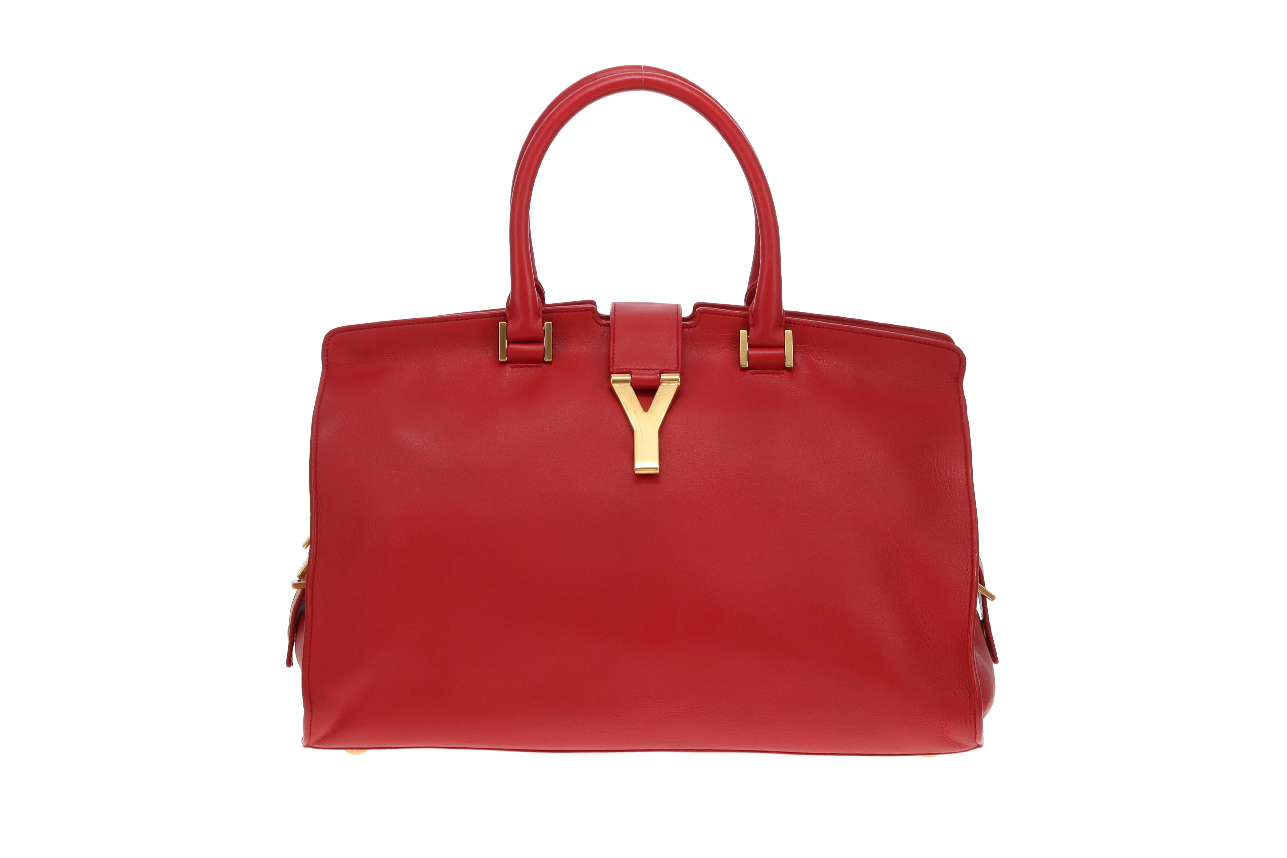 Saint Laurent Y Cabas Rouge