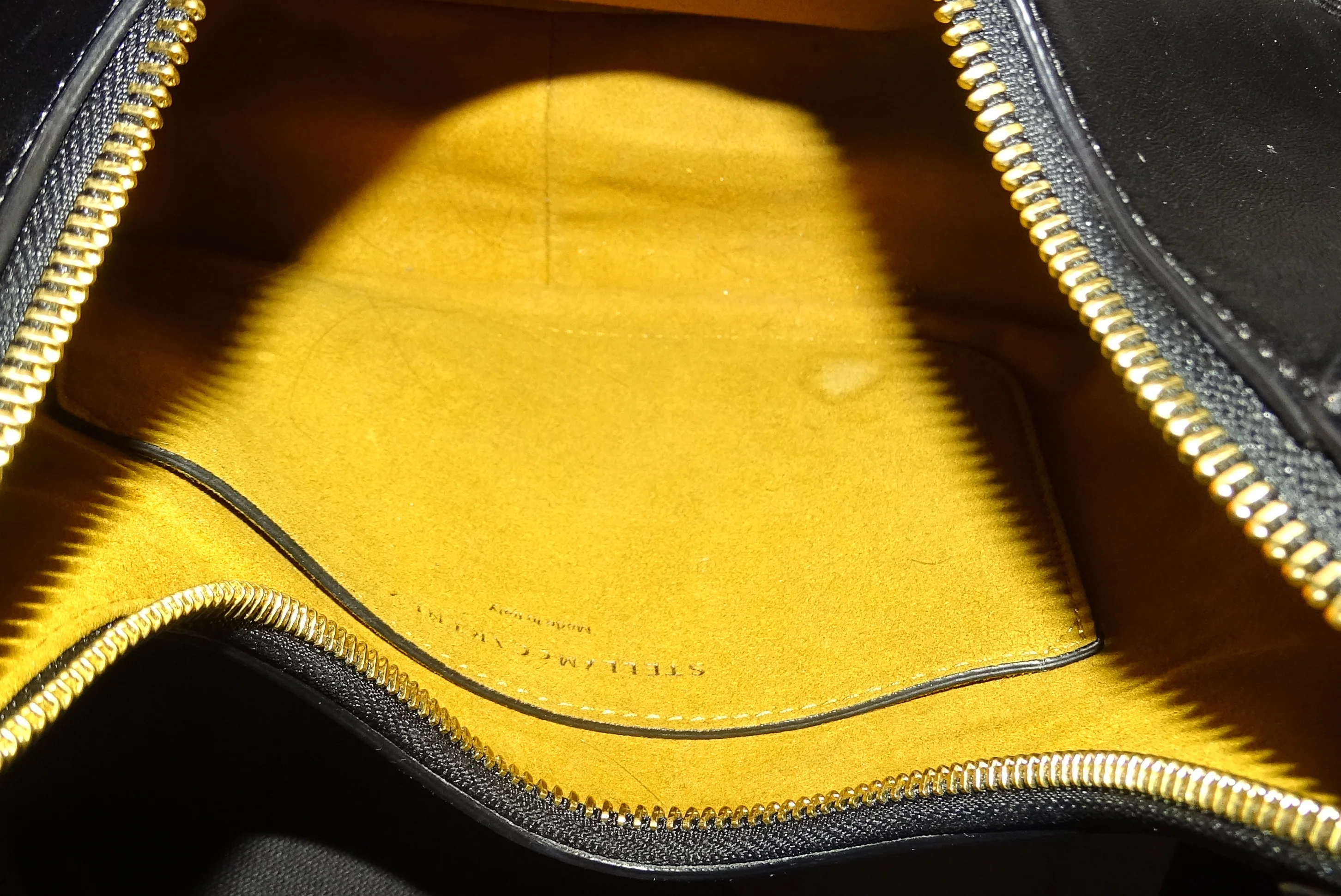 Stella McCartney Black Faux Leather Logo Hobo Shoulder bag - Image 10