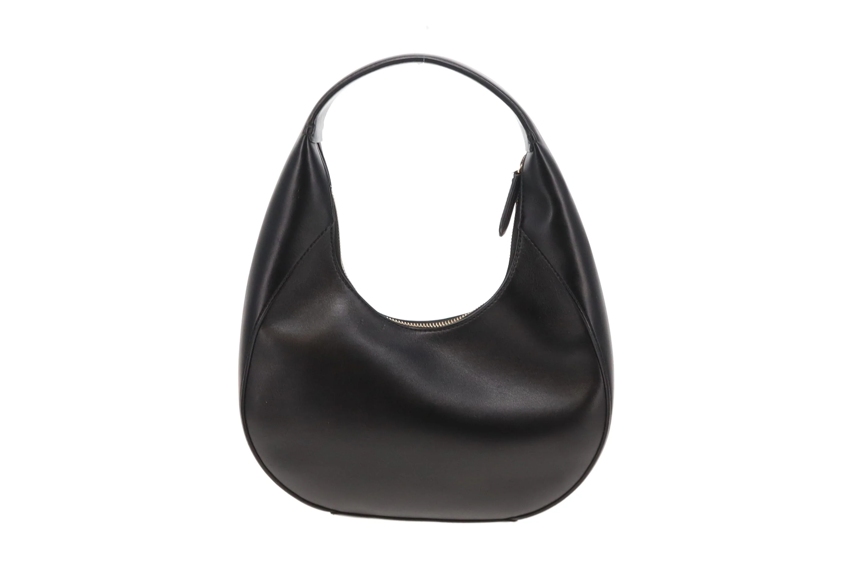 Stella McCartney Black Faux Leather Logo Hobo Shoulder bag - Image 5