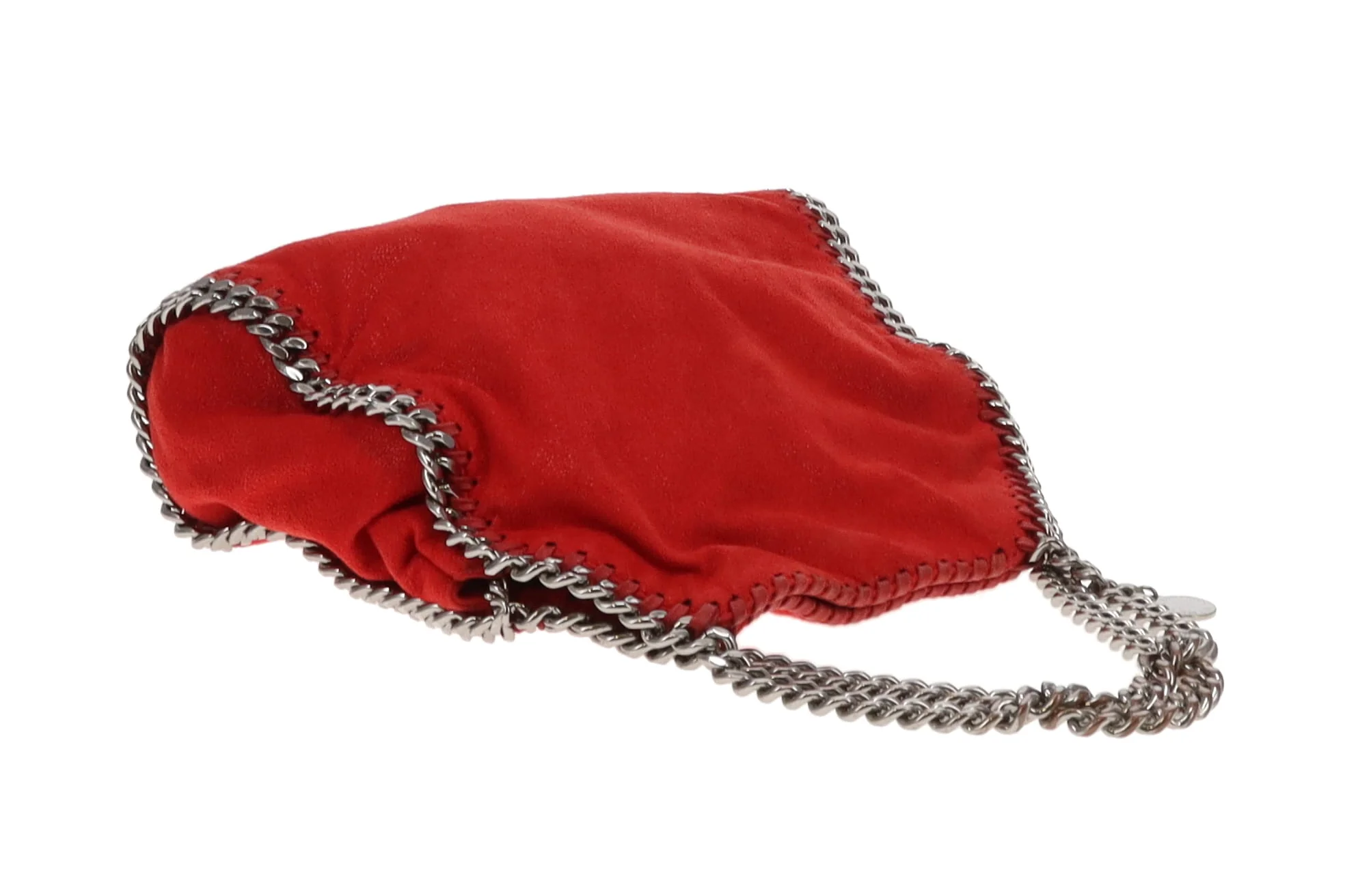 Stella McCartney Falabella Fold Over Mini Red Shaggy Deer - Image 10