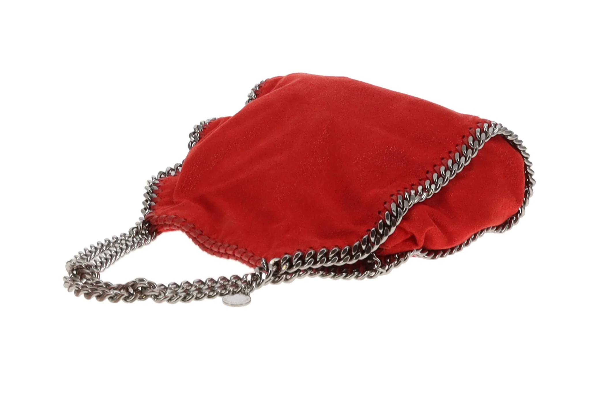 Stella McCartney Falabella Fold Over Mini Red Shaggy Deer - Image 13