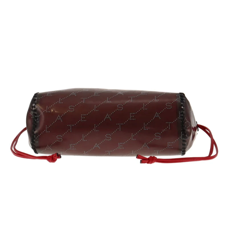 Stella McCartney Falabella Vinyl Tote With Red Drawstring Interior - Image 8