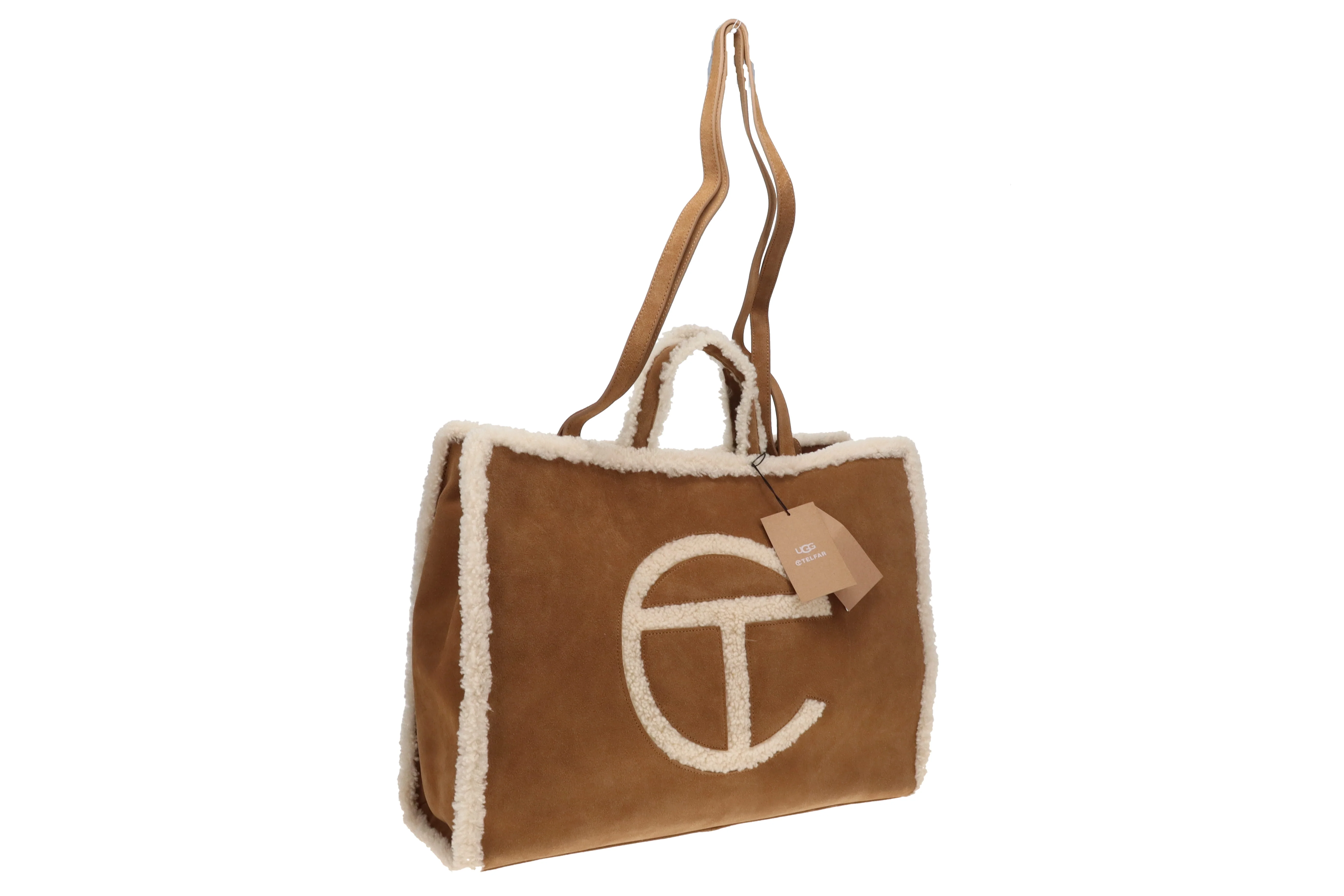 Telfar X UGG Large Shopper Chestnut - Image 5