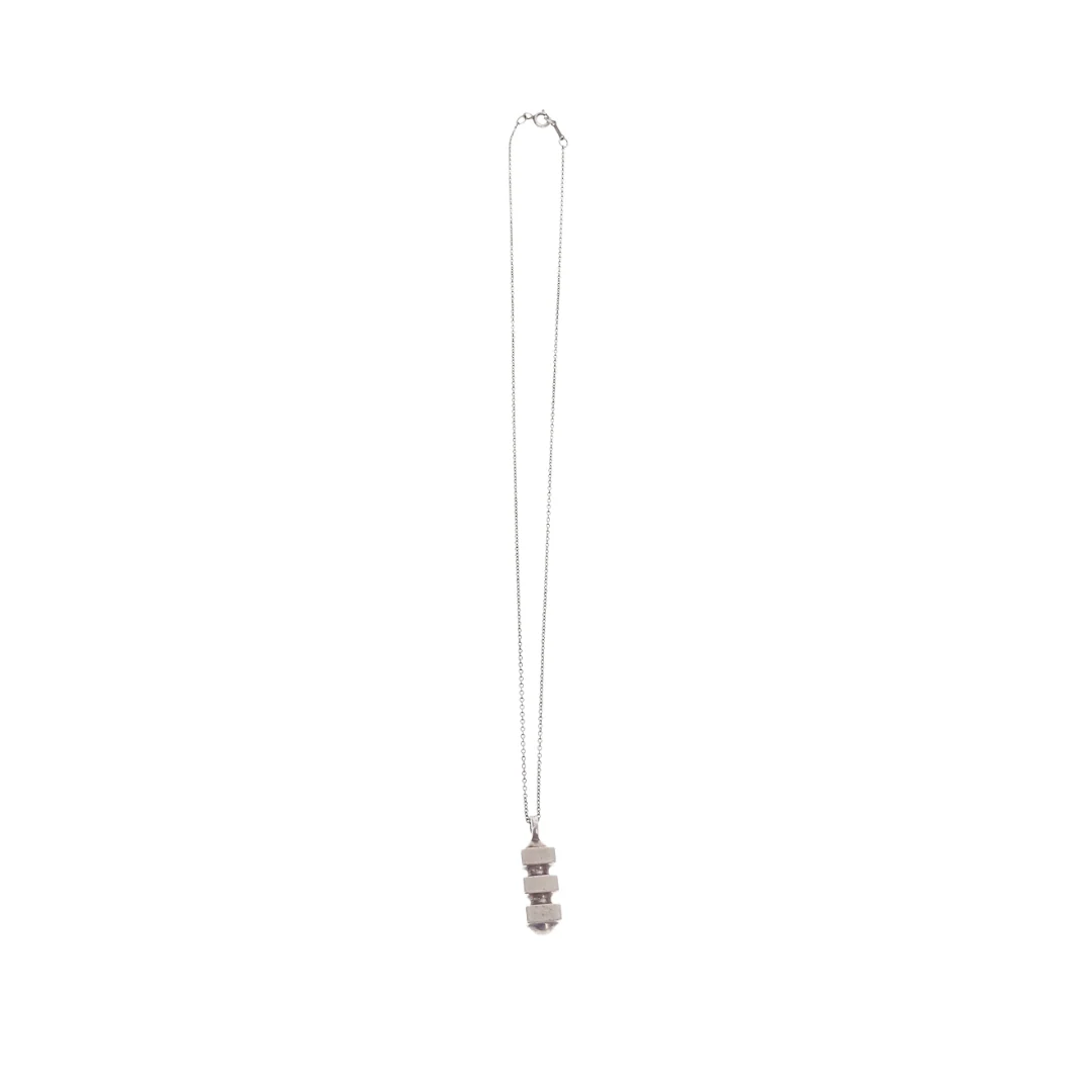 Tiffany & Co 3D Groove Necklace Paloma Picasso Sterling Silver - Image 3