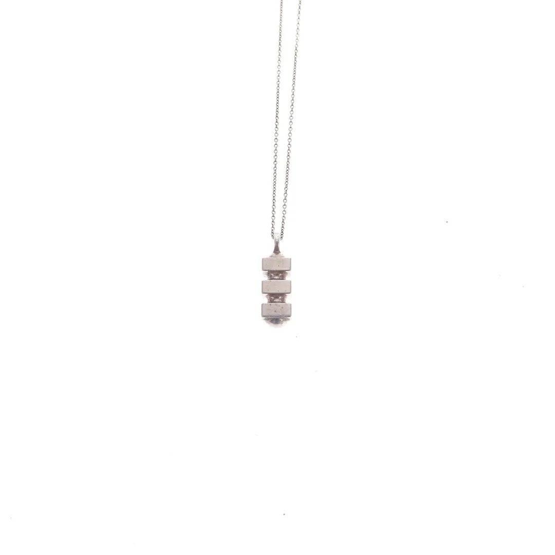 Tiffany & Co 3D Groove Necklace Paloma Picasso Sterling Silver - Image 7