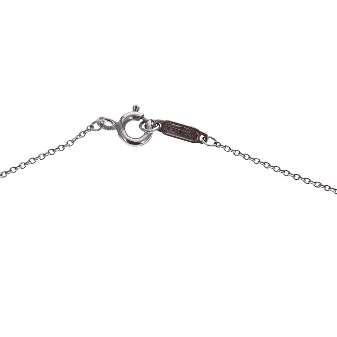 Tiffany & Co Large Key Pendant On Chain Sterling Silver 925 - Image 6